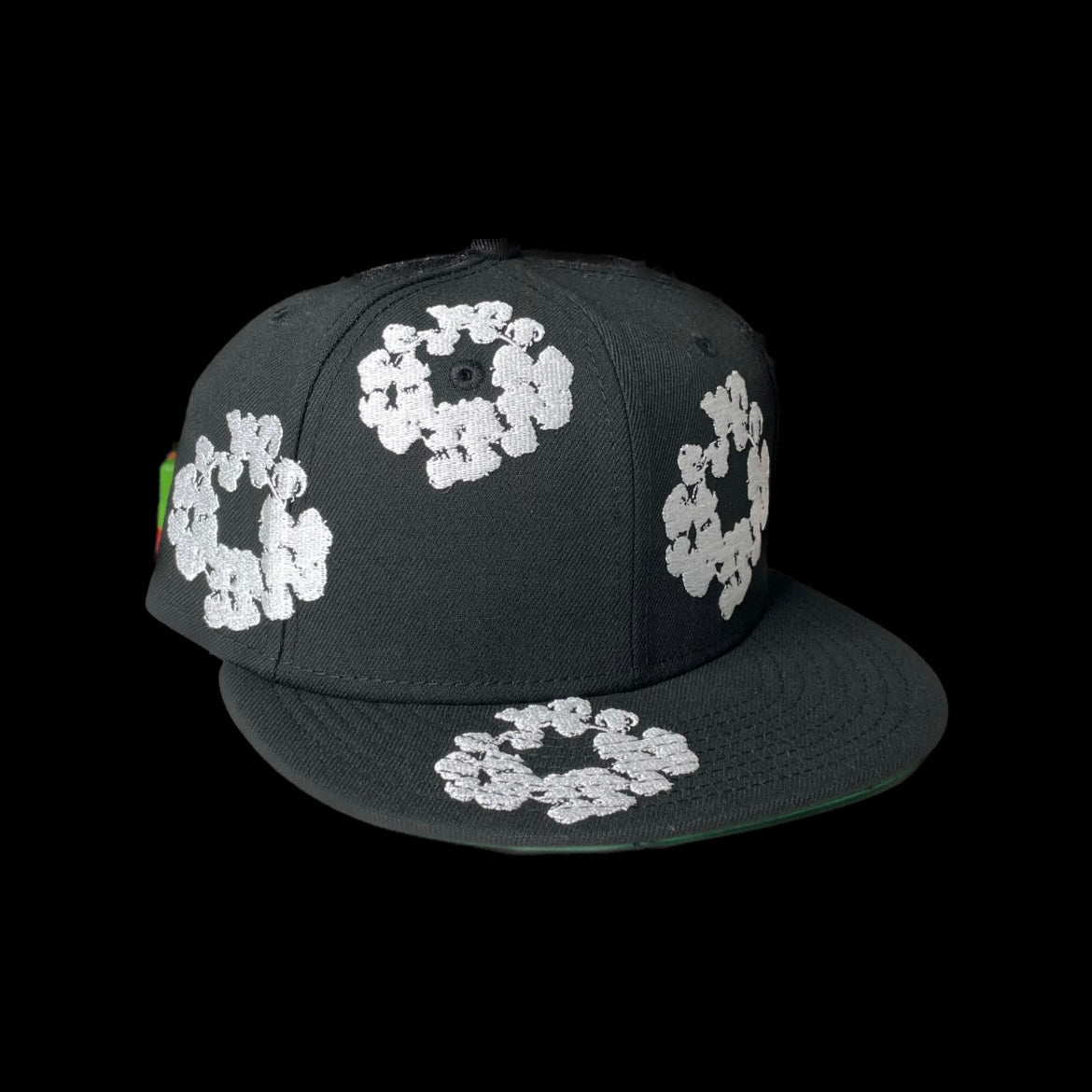 DENIM TEARS NEW ERA COTTON WREATH 59/50 CAP BLACK – ETRNL