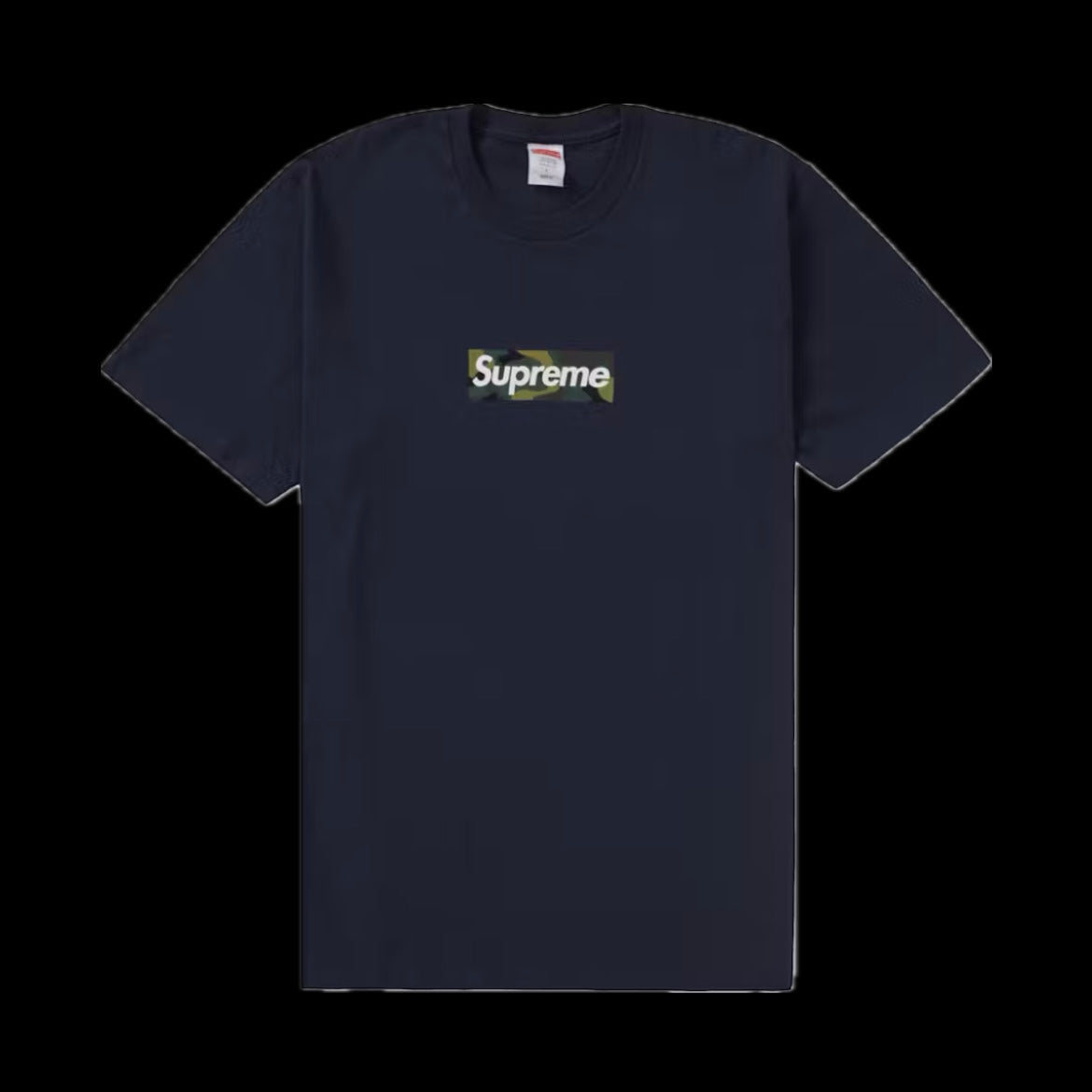 SUPREME BOX LOGO TEE (FW23) NAVY – ETRNL