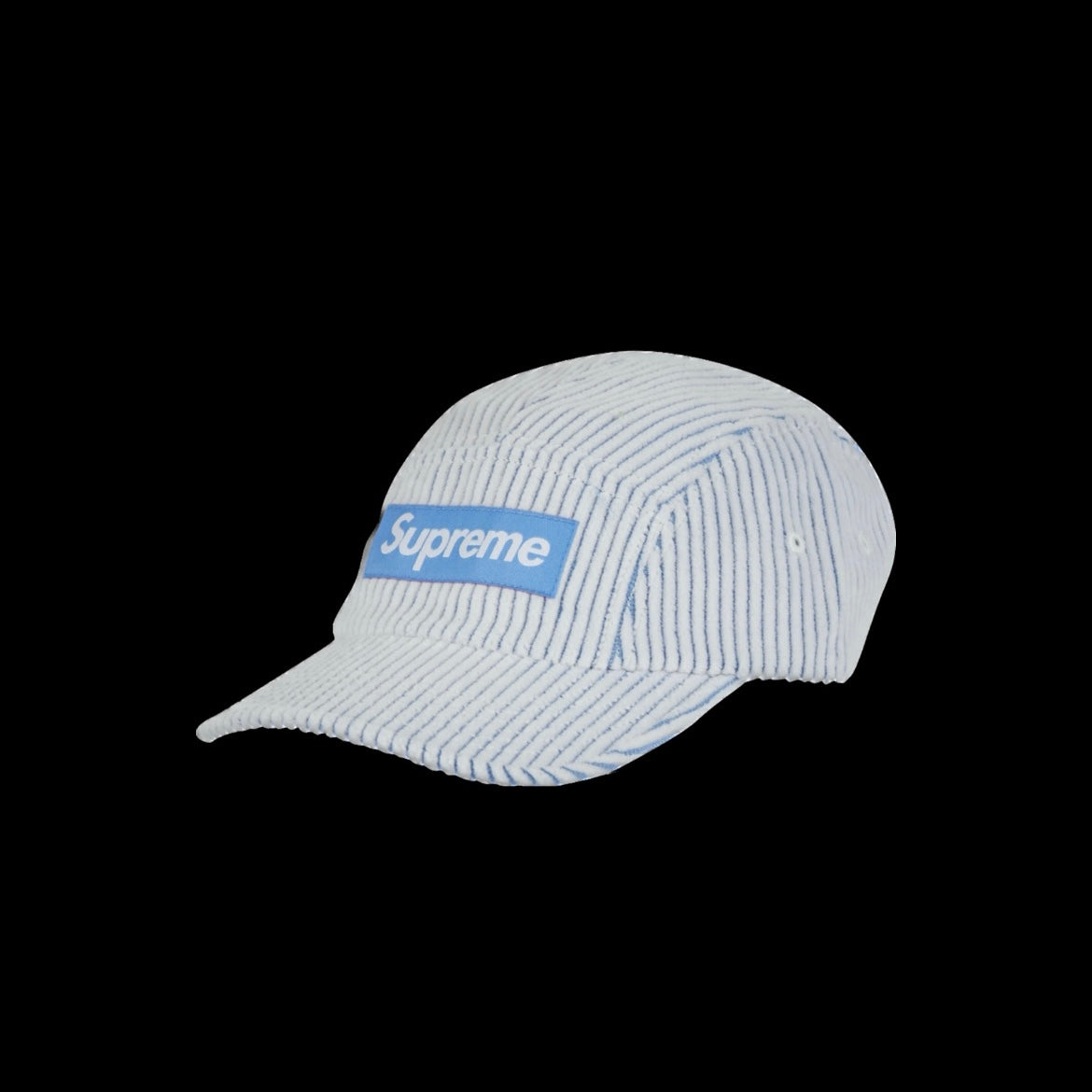 SUPREME 2-TONE CORDUROY CAMP CAP WHITE – ETRNL