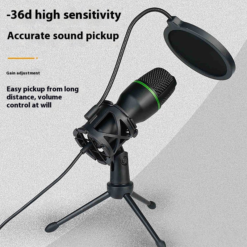 Home Computer USB Condenser Microphone