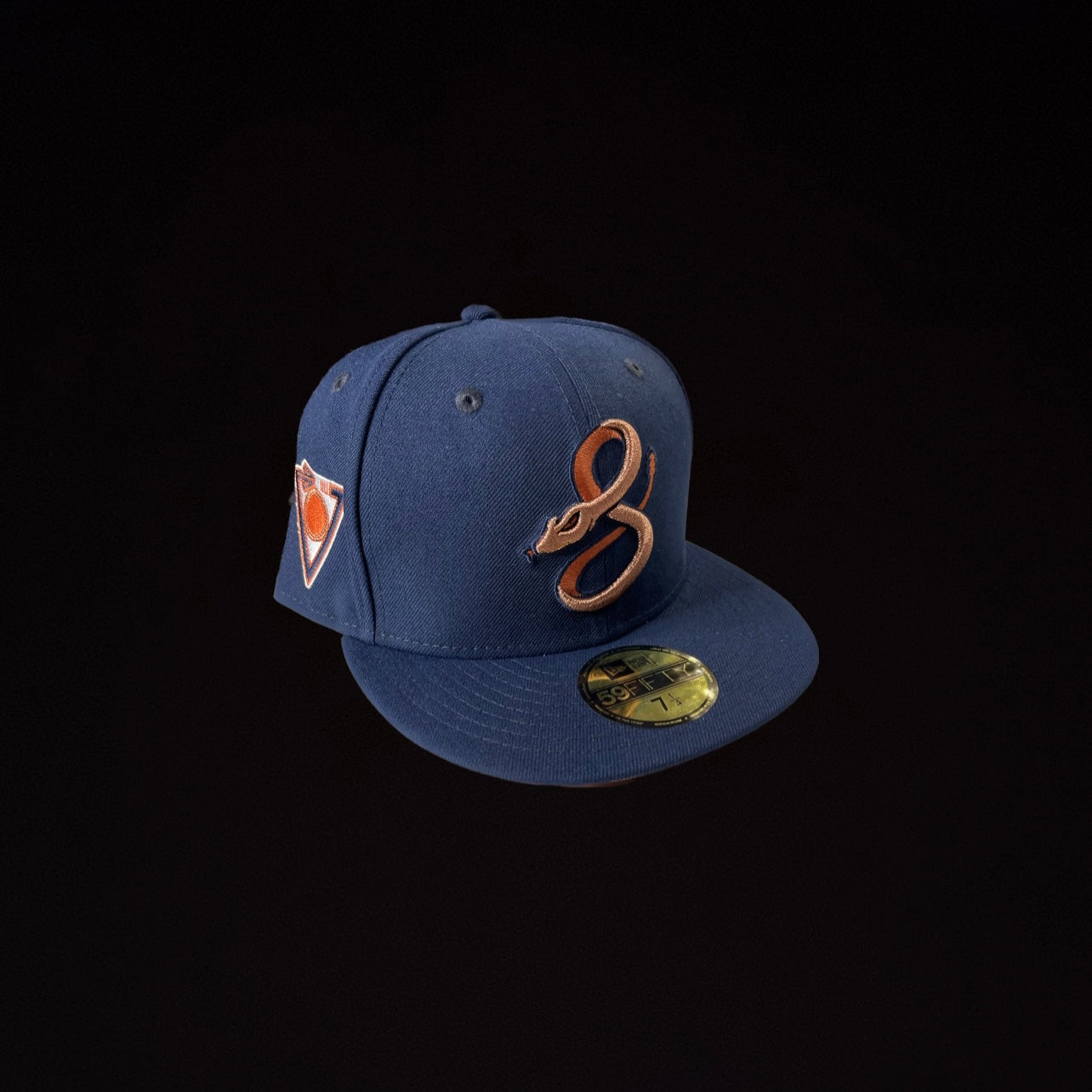 SPORTSWORLD ARIZONA DIAMONDBACKS CITY CONNECT FITTED HAT NAVY W/ ORANGE UV