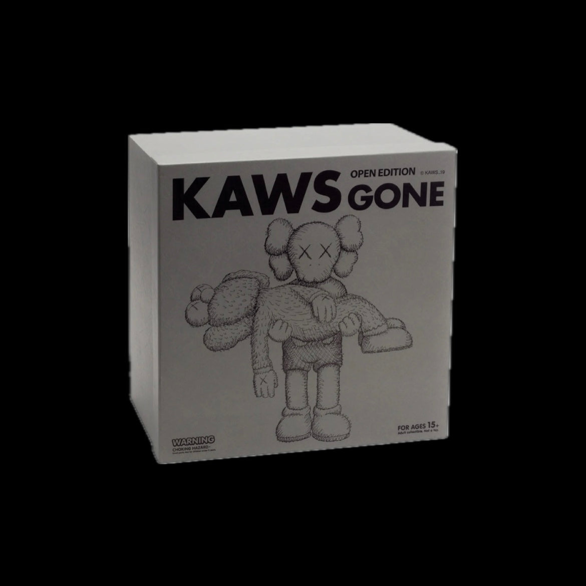 KAWS GONE FIGURE BROWN