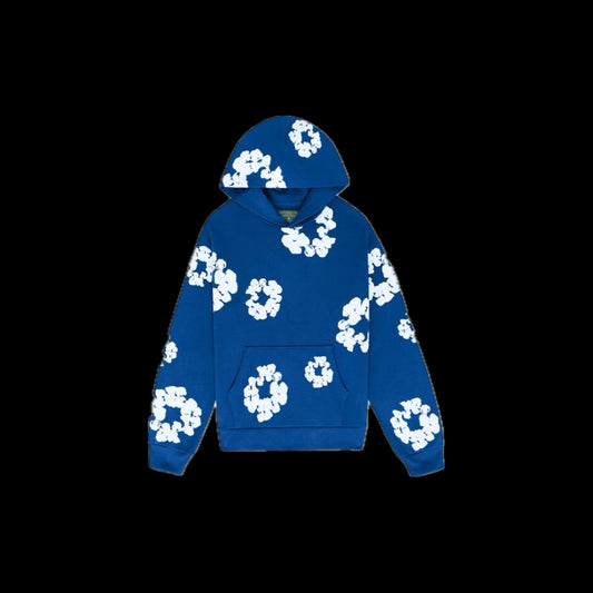 DENIM TEARS THE COTTON WREATH SWEATSHIRT ROYAL BLUE