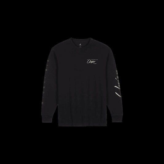 JORDAN  X UNION MJ L/S TEE BLACK