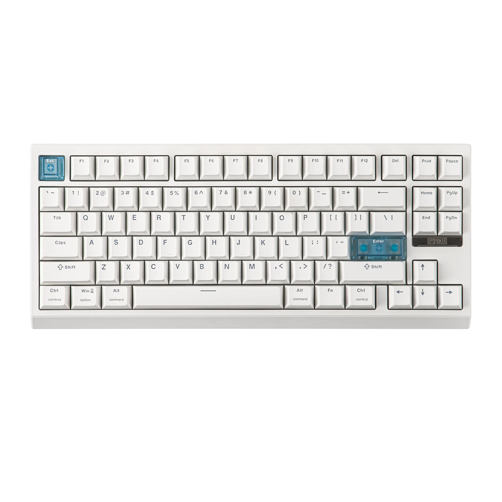 EPOMAKER G84 HE 75% ANSI US Layout Wired/BT/2.4Ghz Wireless Hall Effect Magnetic Mechanical Keyboard with DKS & SOCD Support