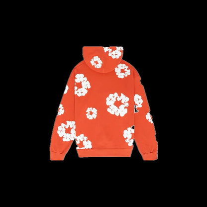 DENIM TEARS THE COTTON WREATH SWEATSHIRT ORANGE (PRE-OWNED)