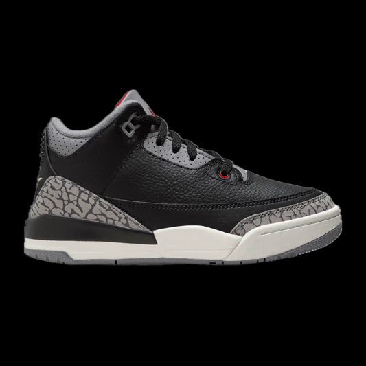 AIR JORDAN 3 RETRO BLACK CEMENT (2024)(PS)