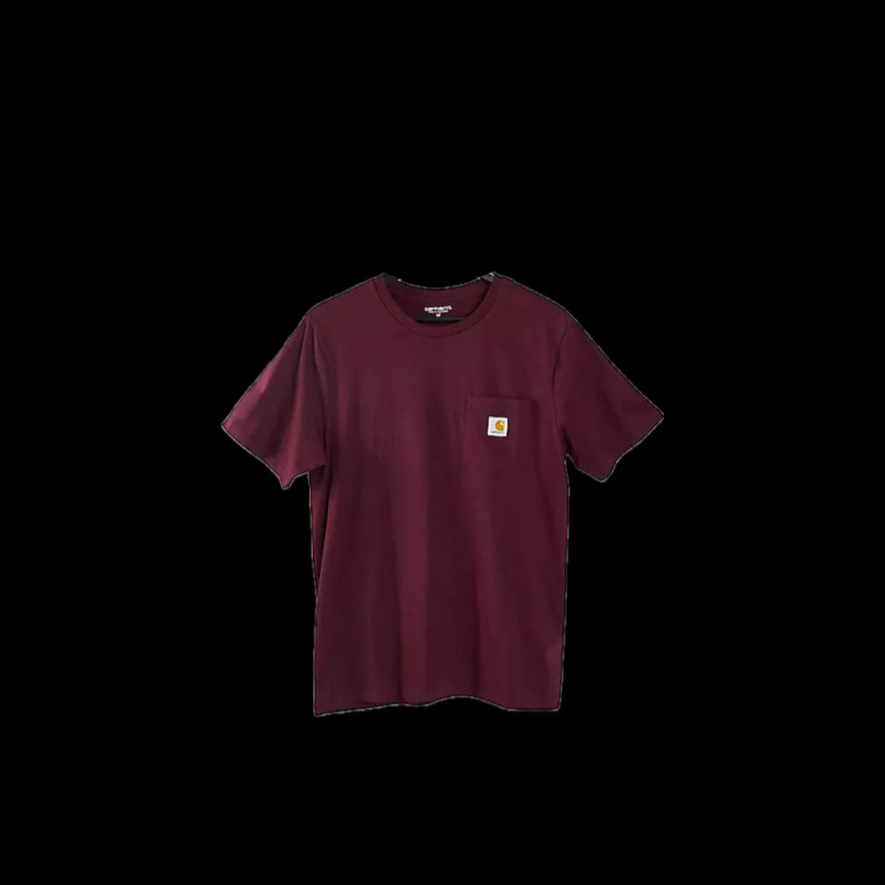 CARHARTT WORK IN PROGRESS S/S POCKET T-SHIRT MAROON