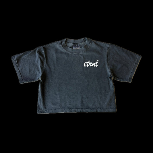 ETRNL CLASSIC CROP VINTAGE GREY