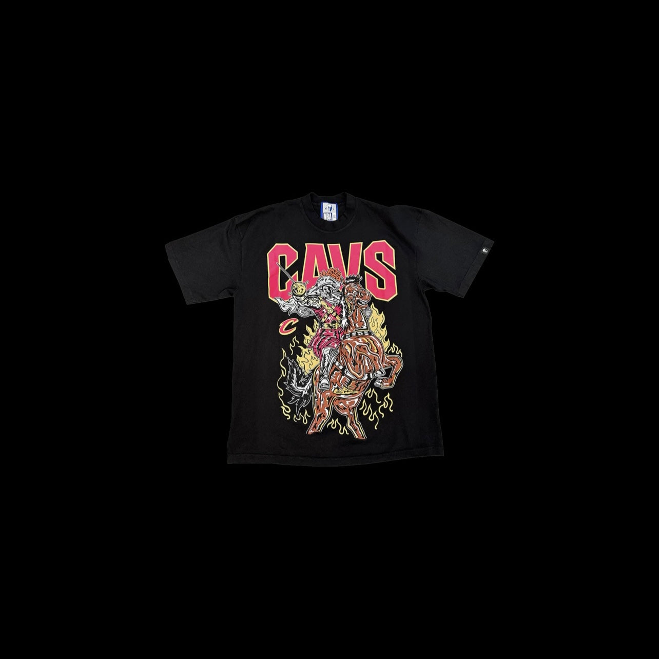 WARREN LOTAS CAVALIER TEE BLACK