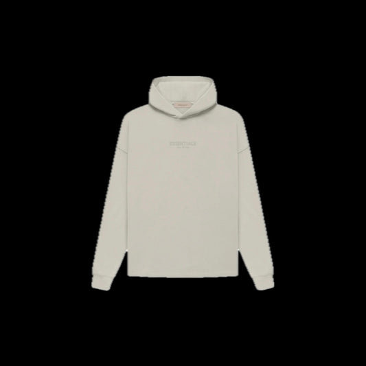 FEAR OF GOD ESSENTIALS RELAXED HOODIE SMOKE