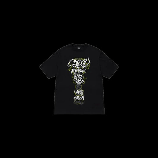 STUSSY BORN X RAISED HANDSTYLES TEE