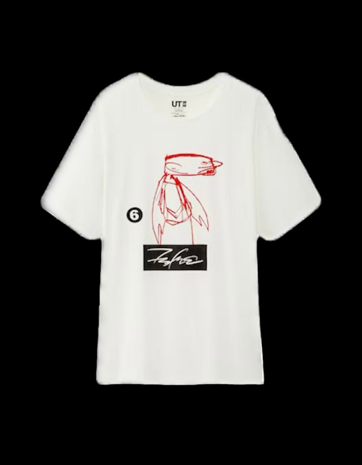 FUTURA LABORATORIES UNIQLO SKETCH TEE WHITE