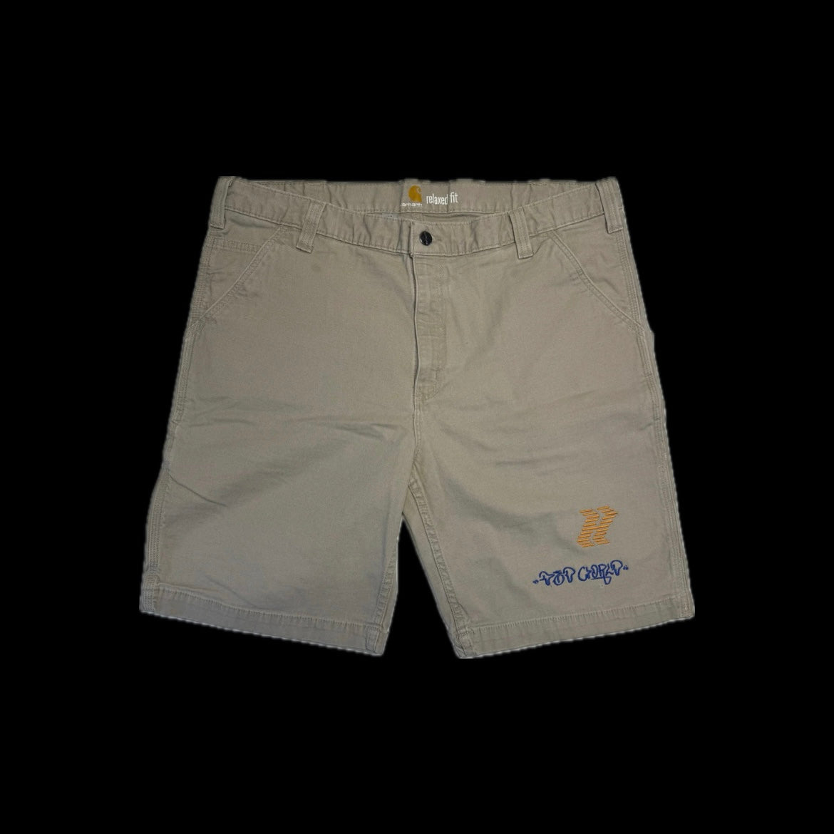 REAL GOOD CARHARTT  X LEVIS SHORTS TAN