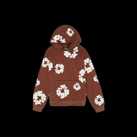 DENIM TEARS THE COTTON WREATH SWEATSHIRT BROWN