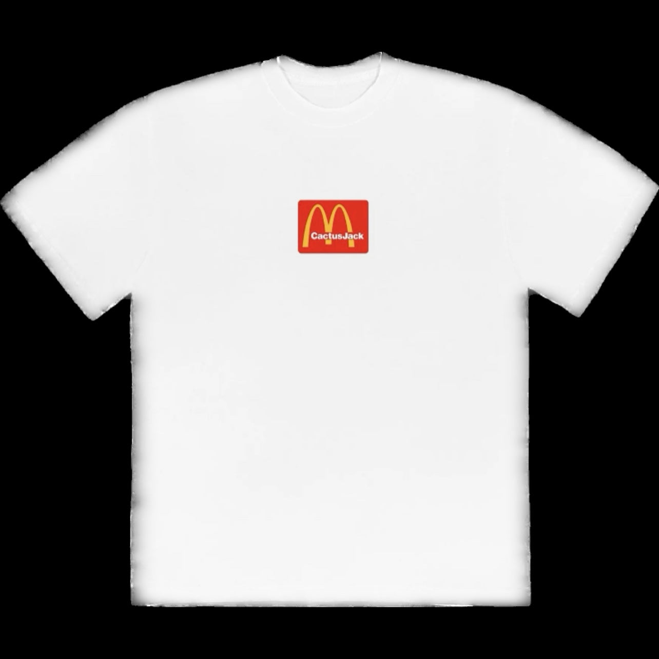 TRAVIS SCOTT X MCDONALDS SESAME II T-SHIRT (WHITE RED)