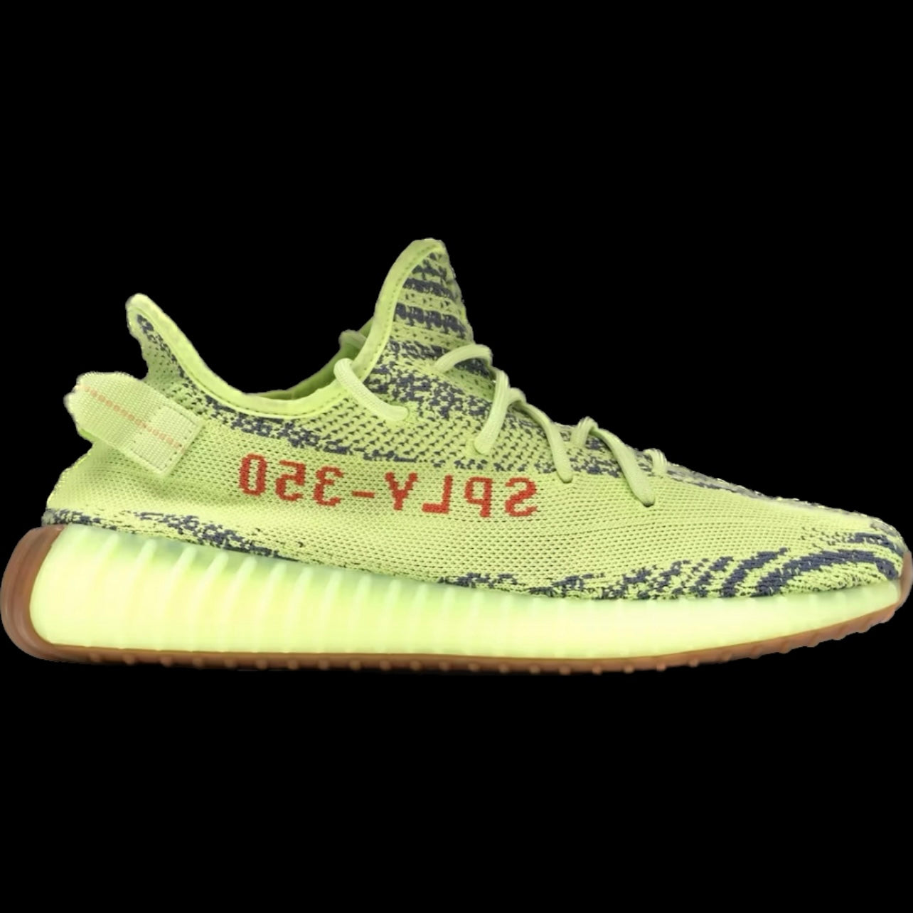 ADIDAS YEEZY BOOST 350 V2 SEMI FROZEN YELLOW (PRE-OWNED, OG ALL)