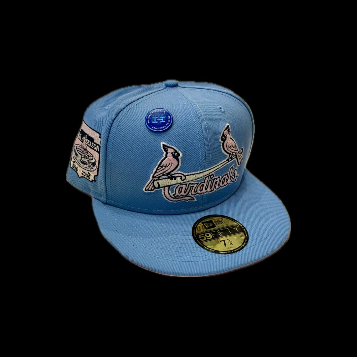 HAT CLUB EXCLUSIVE ST. LOUIS CARDINALS FITTED COTTON CANDY