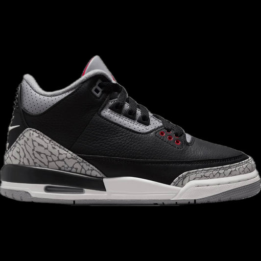 AIR JORDAN 3 RETRO BLACK CEMENT (2024)(GS)