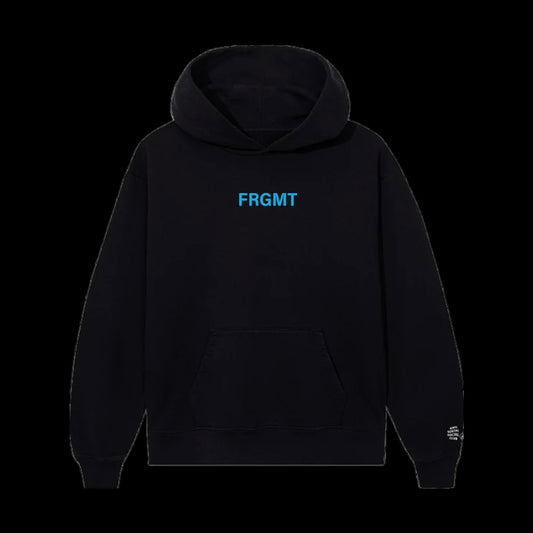 ANTI SOCIAL SOCIAL CLUB FRAGMENT DESIGN LOGO HOODIE BLACK