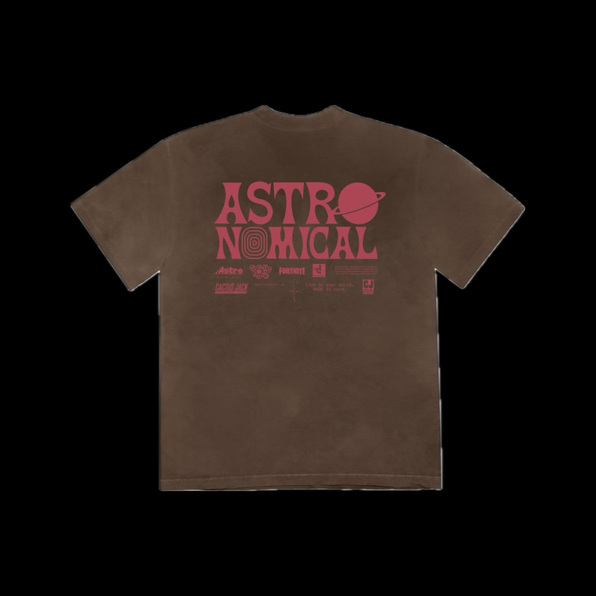 TRAVIS SCOTT WORLD EVENT T-SHIRT