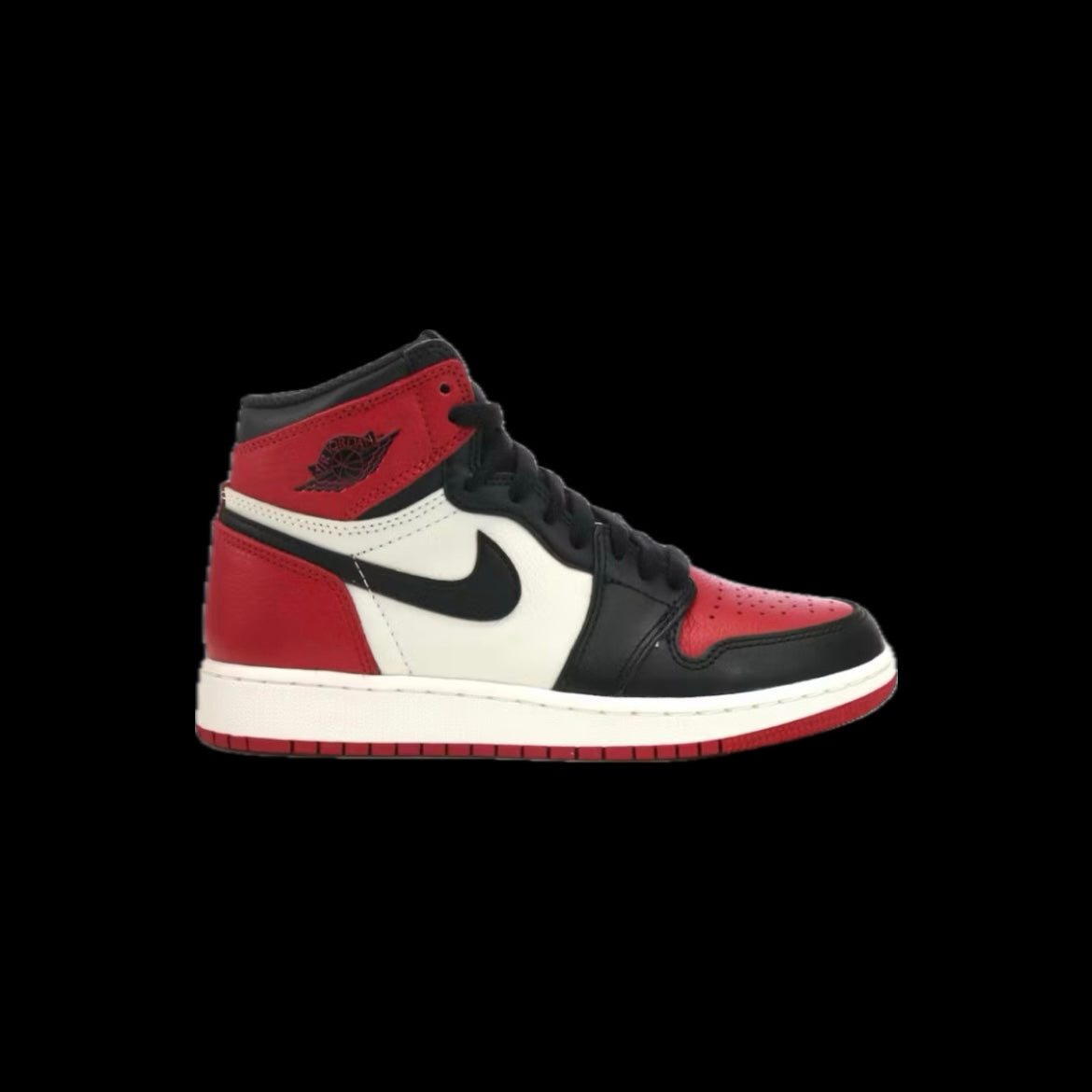 AIR JORDAN 1 HIGH BRED TOE GS