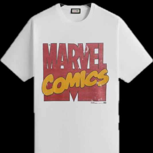 KITH X MARVEL COMICS VINTAGE TEE WHITE