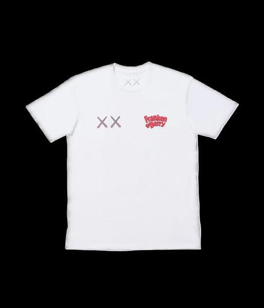 KAWS MONSTERS FRANKEN BERRY TEE WHITE