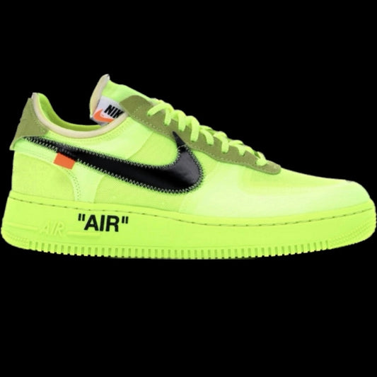 NIKE AIR FORCE 1 LOW OFF-WHITE VOLT (PRE-OWNED, OG ALL)