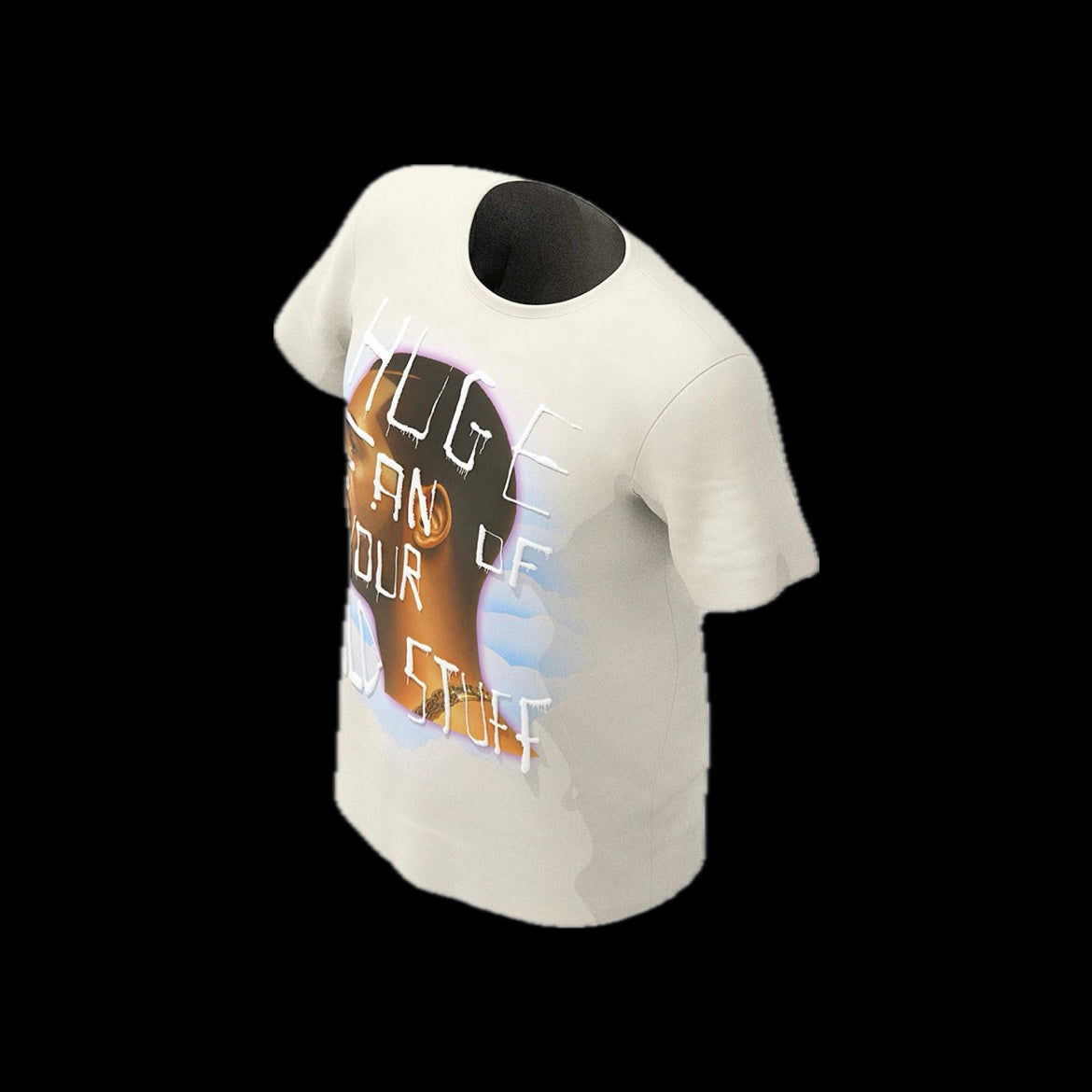 DRAKE NWTS HUGE FAN TEE CREAM