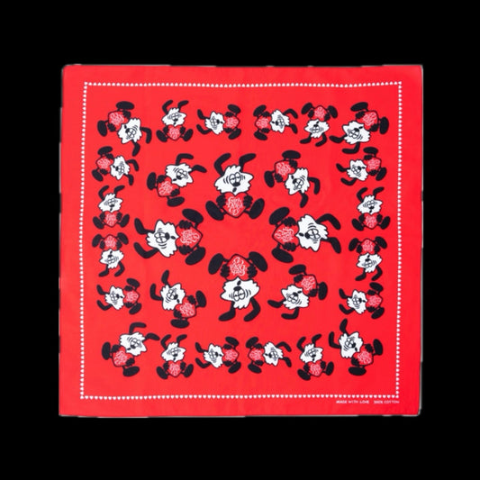 GIRLS DON'T CRY VERDE VICK BANDANA RED