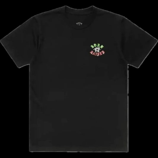 Born x Raised Fuerza Regida Rocker Tee Black Green Red White