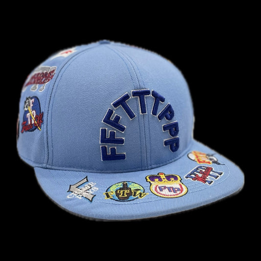 FTP LEAGUE FITTED HAT BLUE (PRE-OWNED)