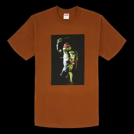 SUPREME RAPHAEL TEE BROWN