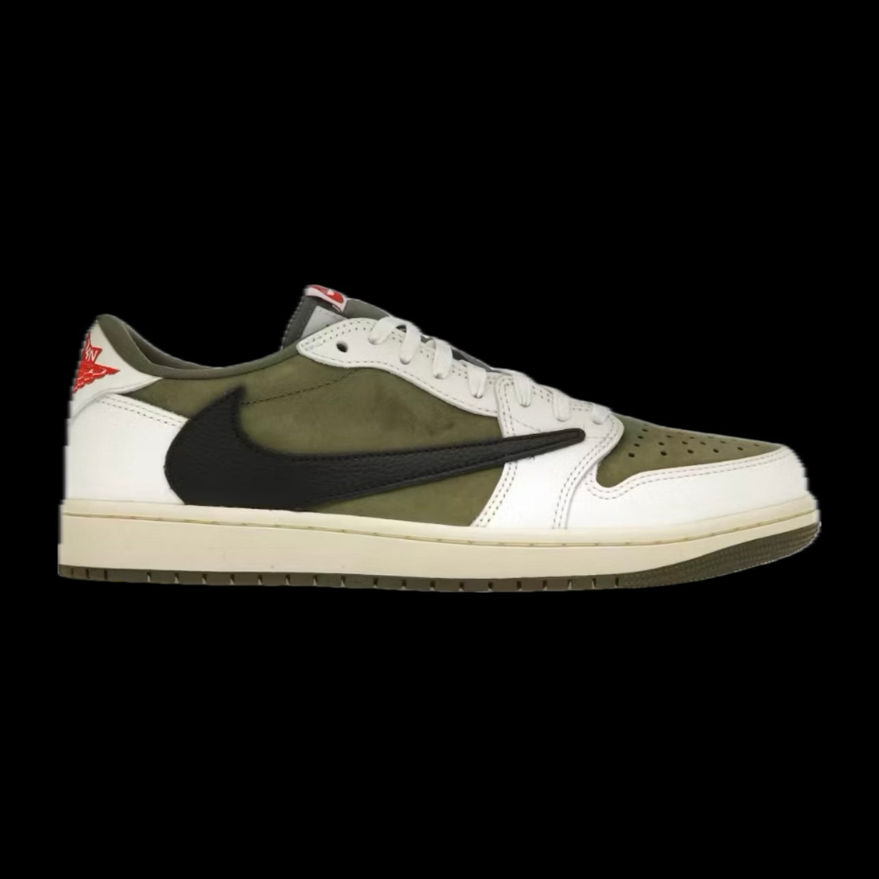 JORDAN 1 RETRO LOW OG SP TRAVIS SCOTT MEDIUM OLIVE