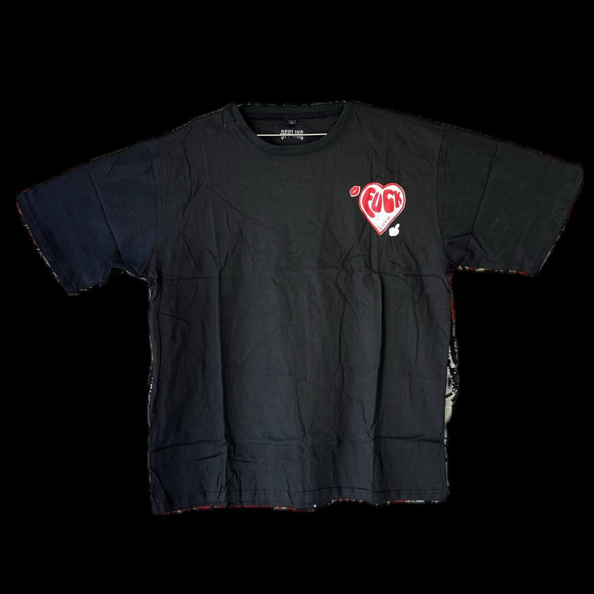 OFFLINE FUCK LOVE TEE BLACK