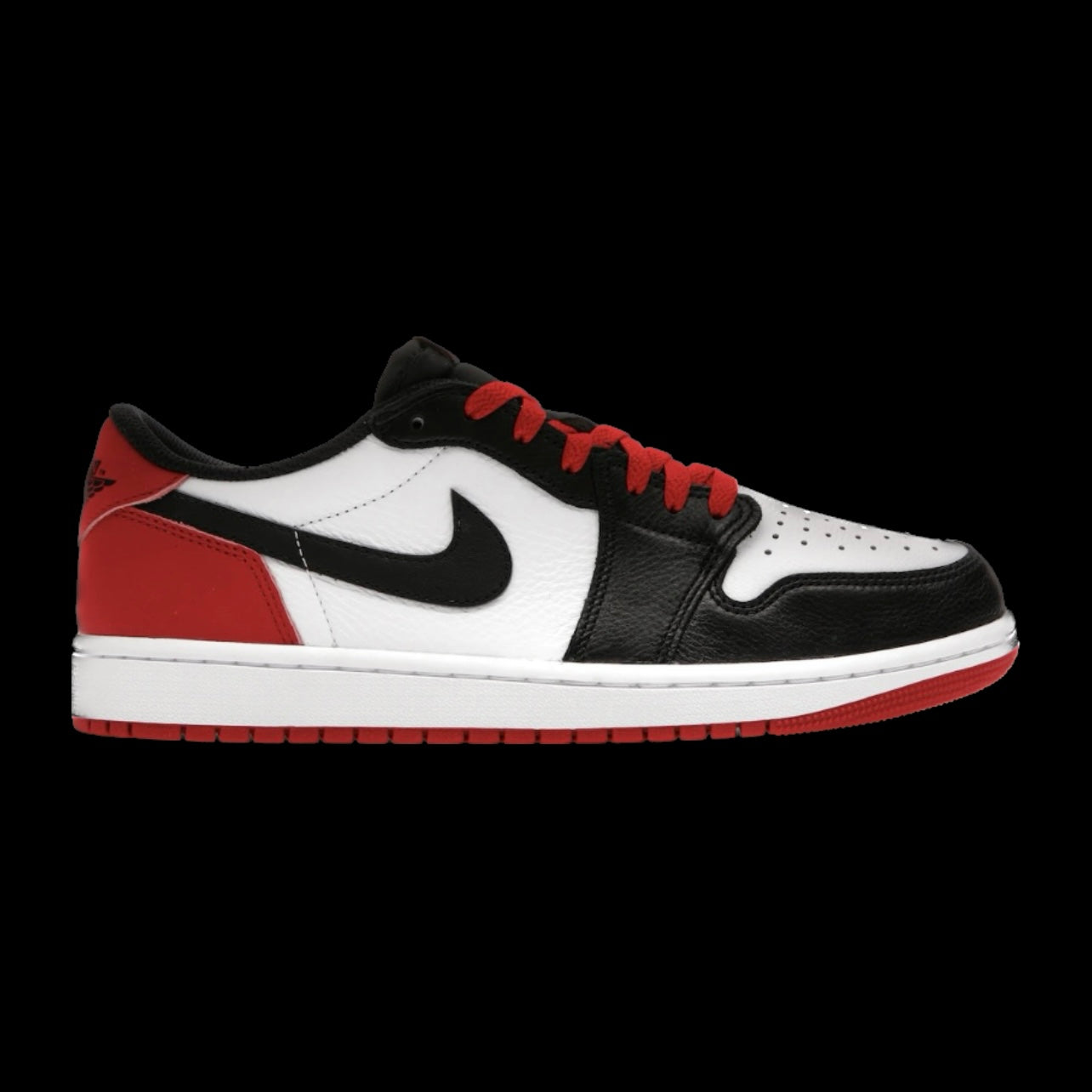 AIR JORDAN 1 RETRO LOW OG BLACK TOE