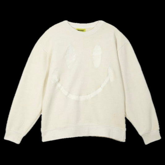 MARKET SMILEY OVERSIZED CREWNECK CREAM