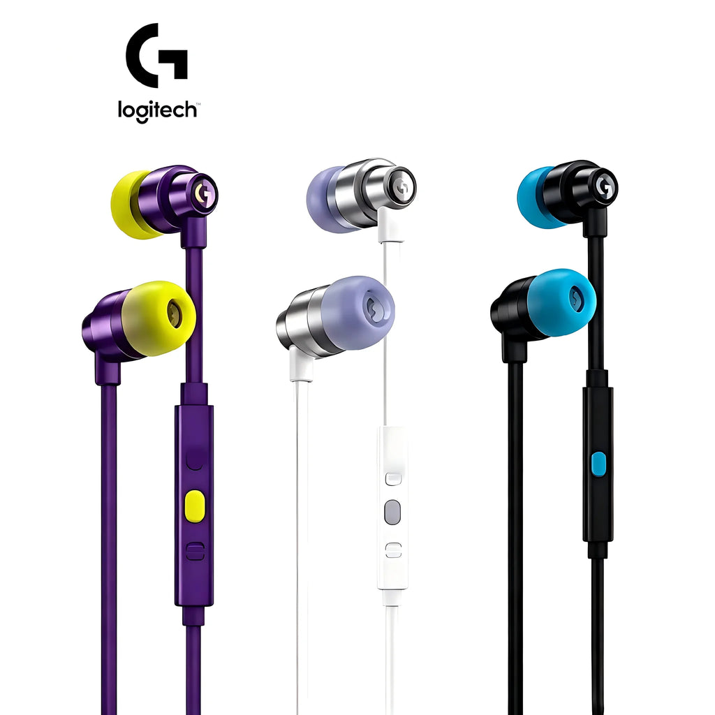 Logitech G333 In-Ear Noise-Canceling Gaming Earphones