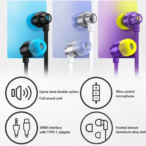 Logitech G333 In-Ear Noise-Canceling Gaming Earphones