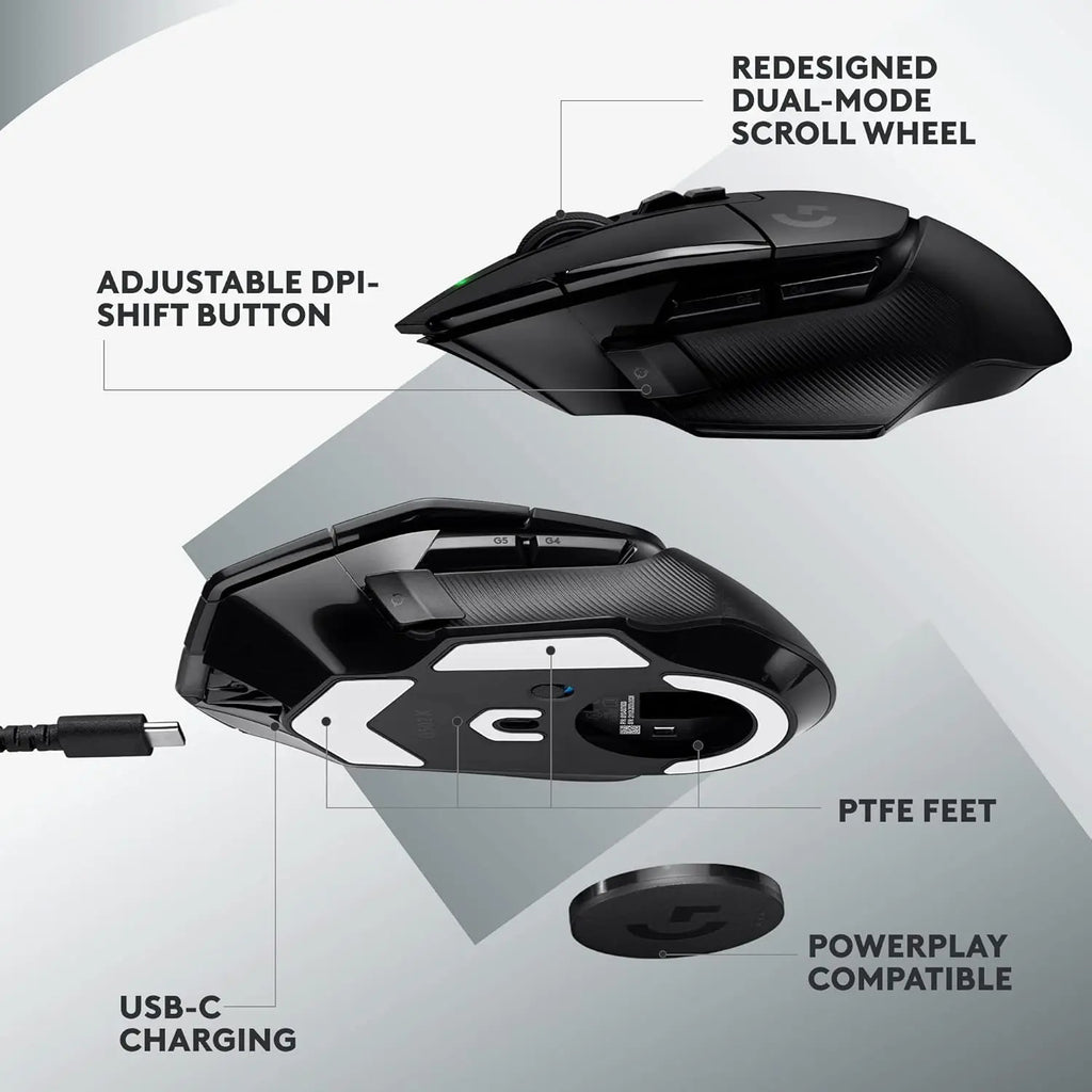 Logitech G502 X Wired/Wireless Gaming Mouse