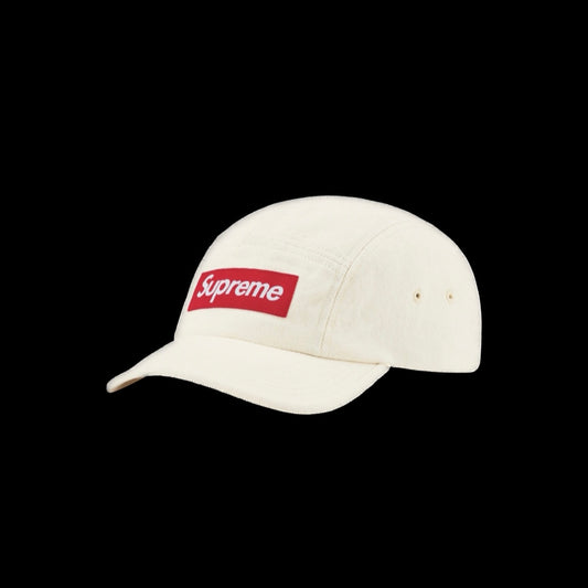 SUPREME DENIM CAMP CAP NATURAL SS23