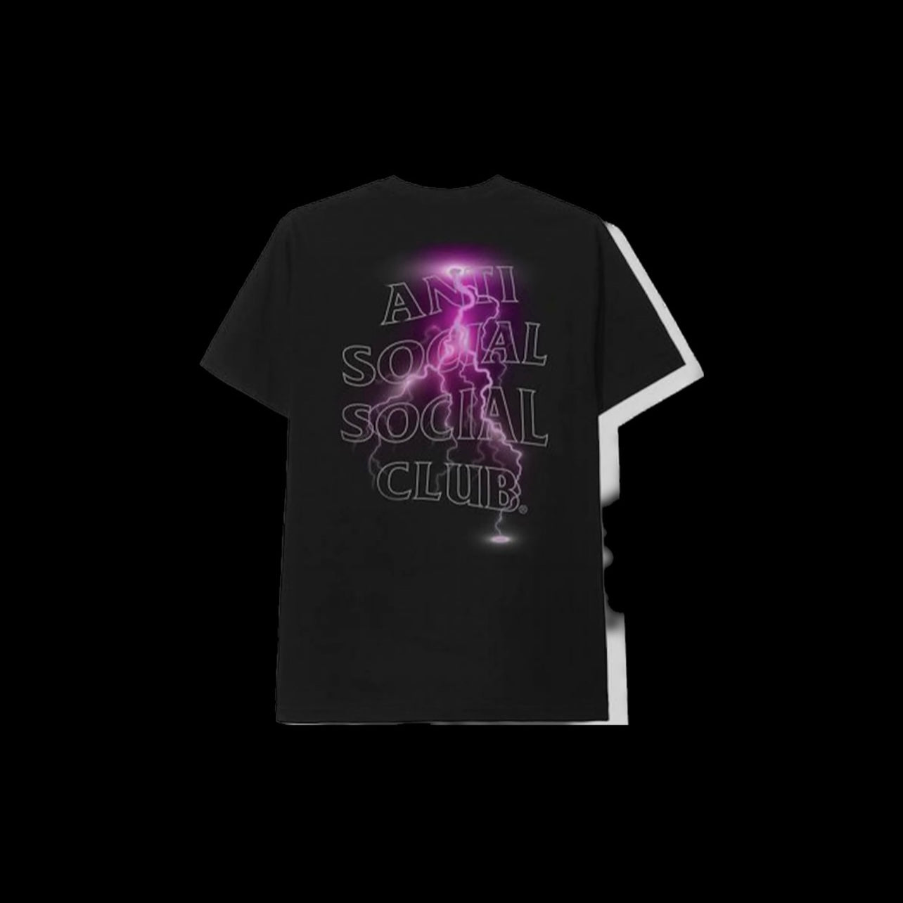 ANTI SOCIAL SOCIAL CLUB PINK LIGHTNING TEE