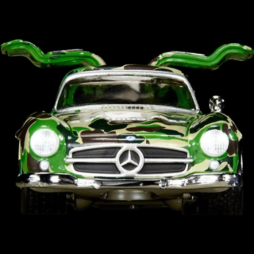 HOT WHEELS X BAPE 1955 MERCEDES-BENZ 300 SL CAMO