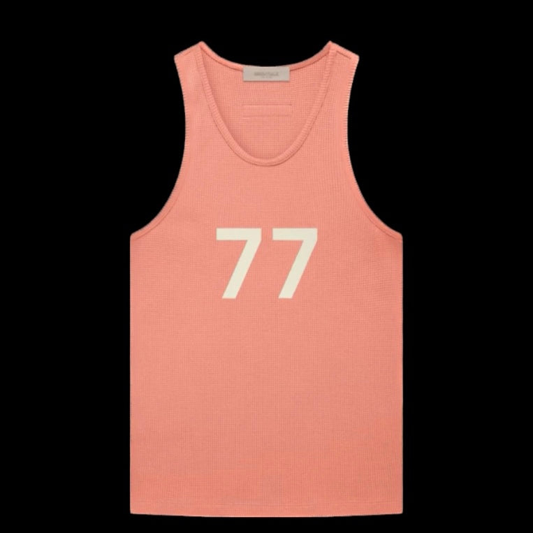 FEAR OF GOD ESSENTIALS TANK TOP CORAL (W)