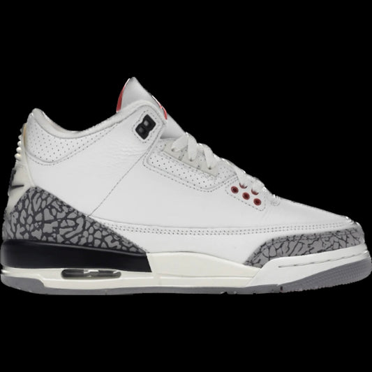 AIR JORDAN 3 RETRO WHITE CEMENT REIMAGINED GS