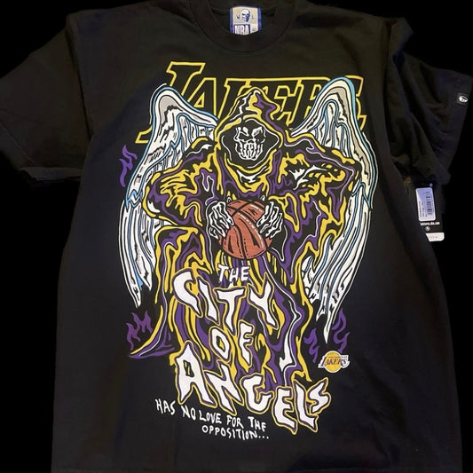 WARREN LOTAS LAKERS CITY OF ANGELS TEE