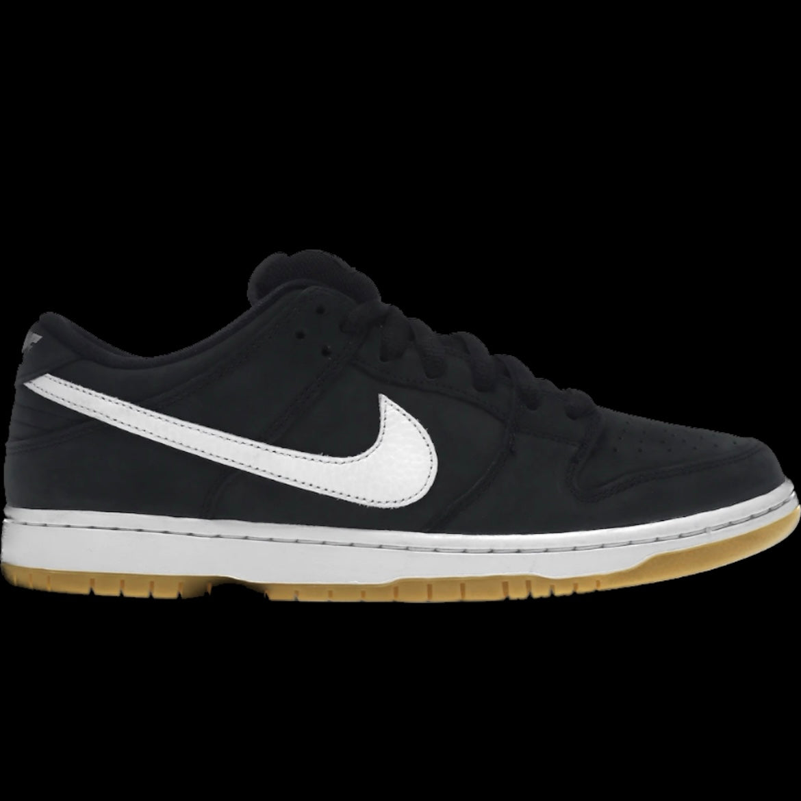 NIKE SB DUNK LOW BLACK GUM