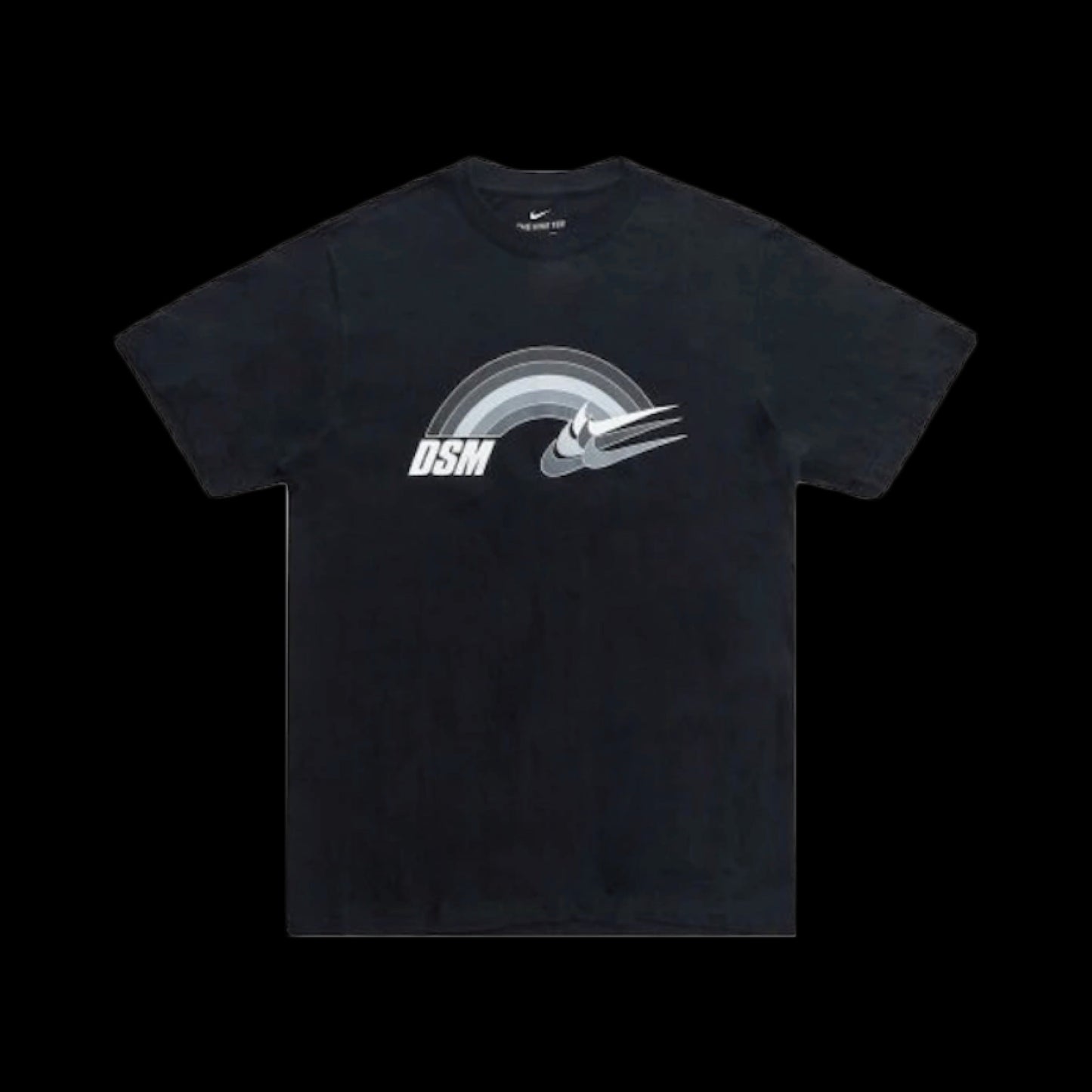 NIKE X DOVER STREET MARKET SPECIAL RAINBOW T-SHIRT (BLACK)