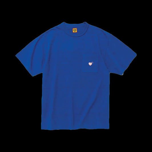 HUMAN MADE FLAMINGO POCKET T-SHIRT (BLUE)